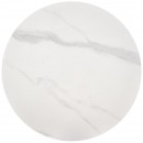 Стол журнальный HALMAR TALBI белый мрамор/белый/золотой